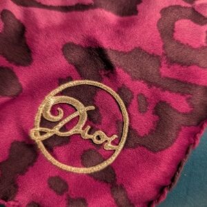 Dior Bold Purple and Brown/Black Scarf